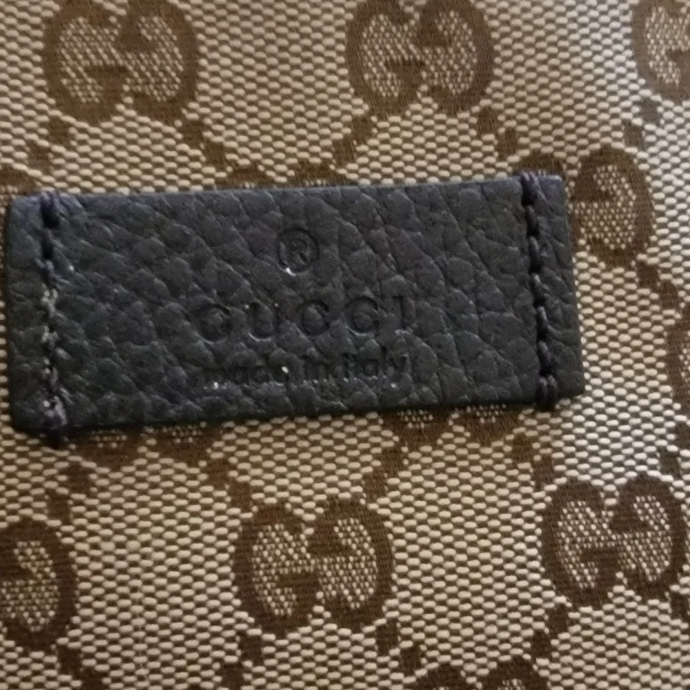 Authentic Gucci Beige and Brown GG Pattern Backpack - Picture 5 of 6